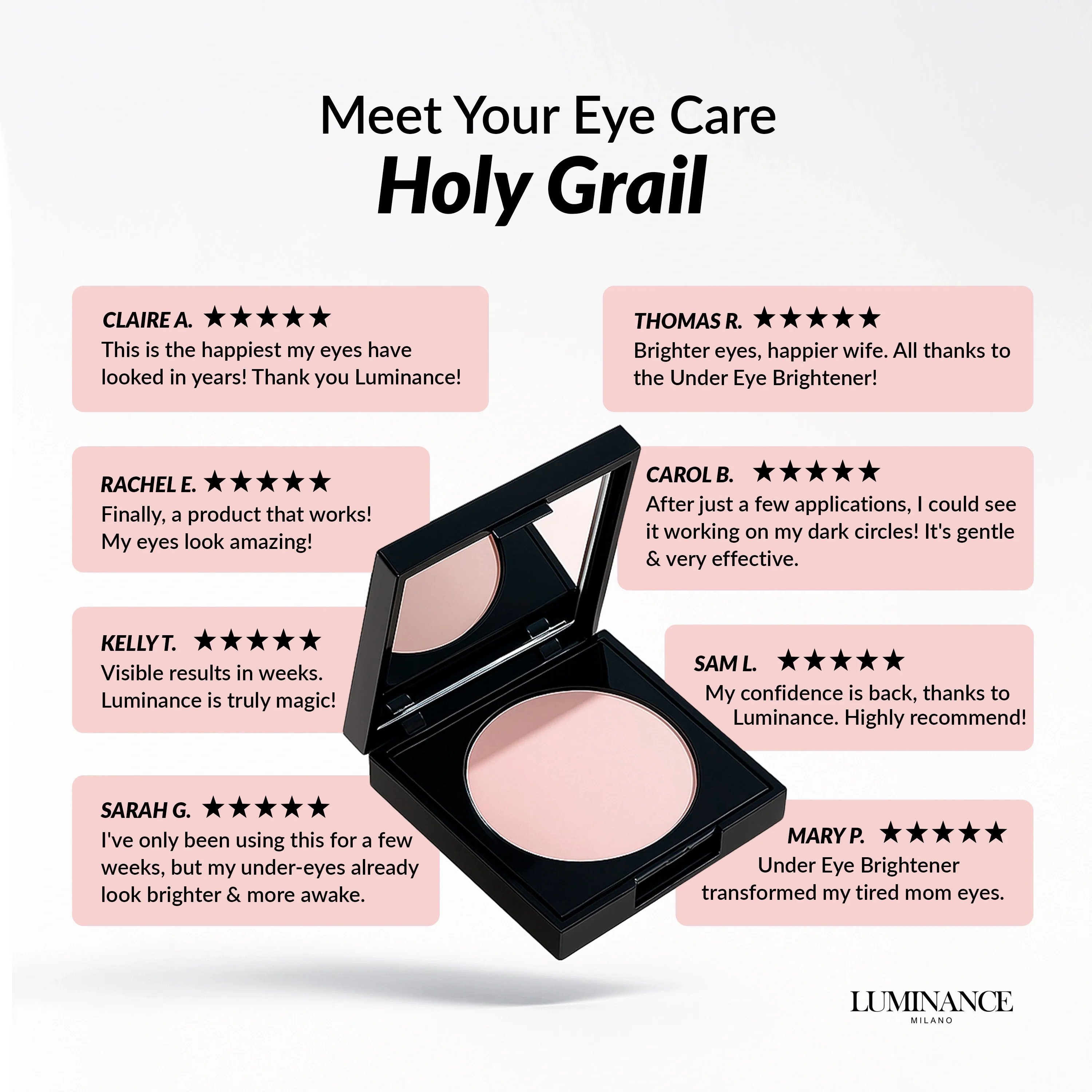 Under Eye Brightener By Luminance Milano - Image 6